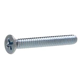 Everbilt 32 Zinc-Plated Phillips Flat-Head Electricians Machine Screw Kit 800984