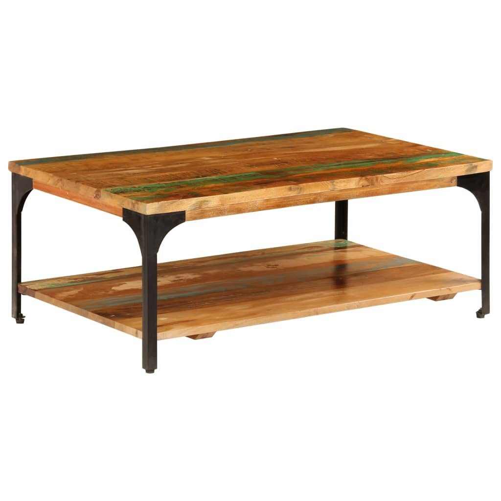 vidaXL Coffee Table with Shelf 39.4