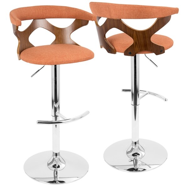 Carson Carrington Viby Adjustable Bar Stool (Set of 2)