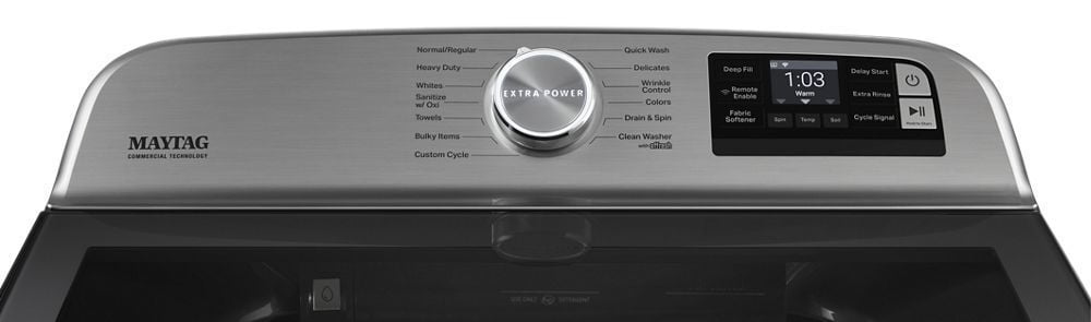 Maytag MVW7232HC Smart Capable Top Load Washer With Extra Power Button - 5.3 Cu. Ft.