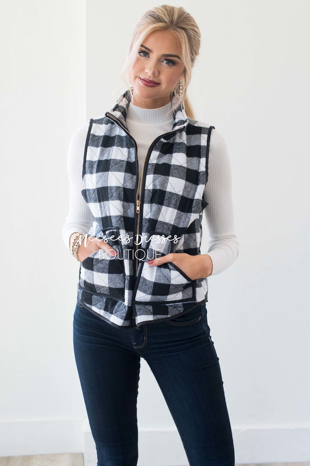 Campfire Classic Checkered Vest