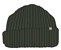 Fisherman 2.0 Recycled Cotton Beanie - Fir Tree