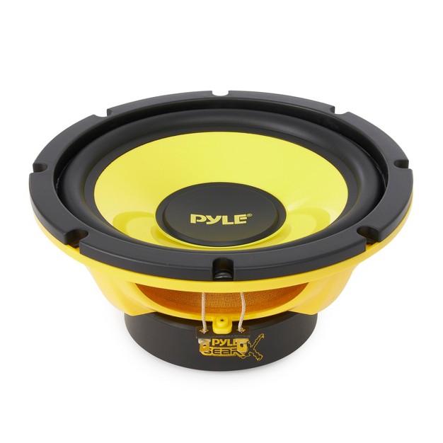 Pyle 400w 8 Inch 4 Ohm Pro Midbass Woofer Audio Component Woofer Sound Speaker System With 3 58 Inch Mount Depth For Car Stereo