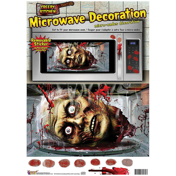 Morris Costumes FM75082 Creepy Microwave Sticky De...