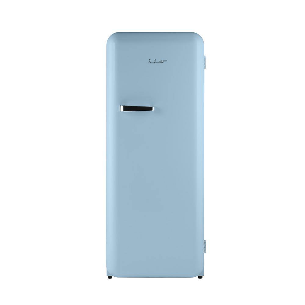 iio 10 cu. ft. Retro Single Door Top Freezer Refrigerator in Sky Blue MRS330-09ioSB