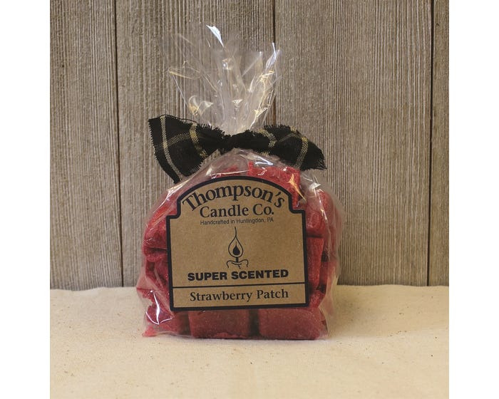 Thompsons Candle Co. Super Scented Strawberry Patch Wax Melt Crumbles， 6 oz. - STPCR