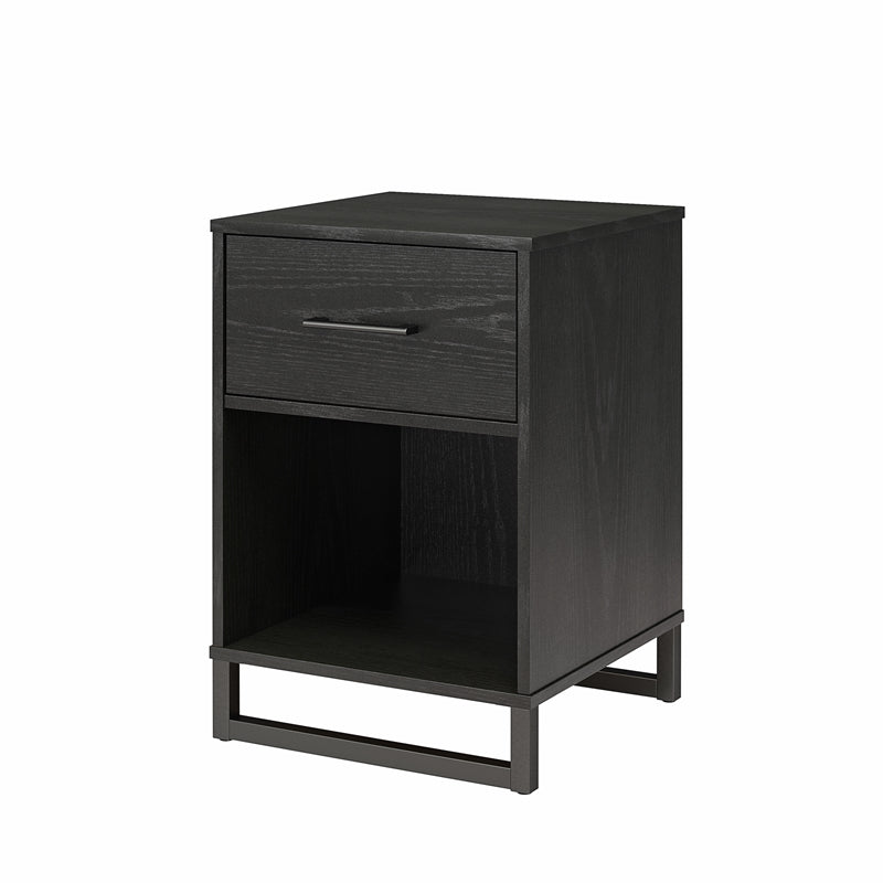 Ameriwood Home Monterey Nightstand in Black Oak