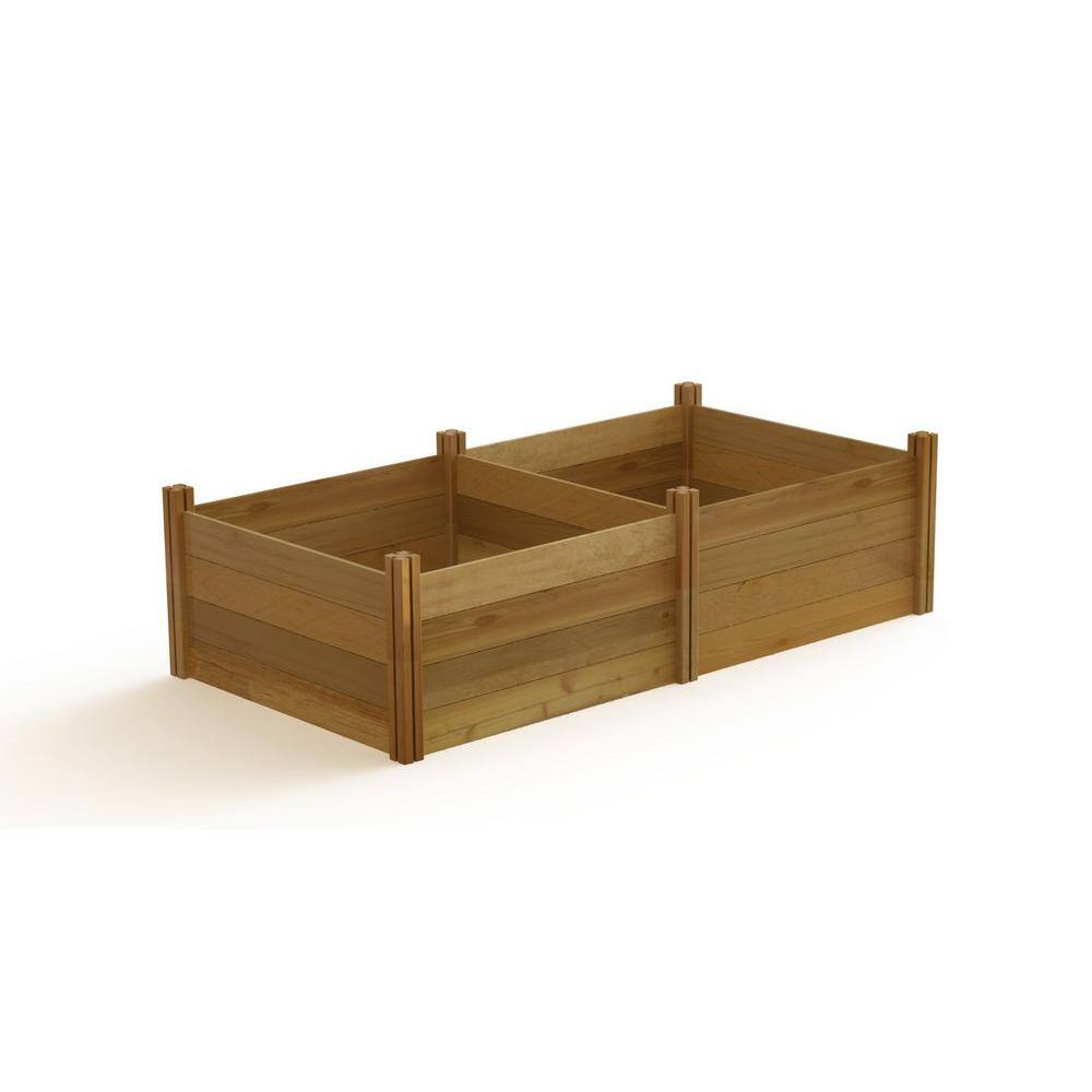 Gronomics 48 in. x 95 in. x 26 in. Modular Raised Garden Bed MRGB 48-95-26
