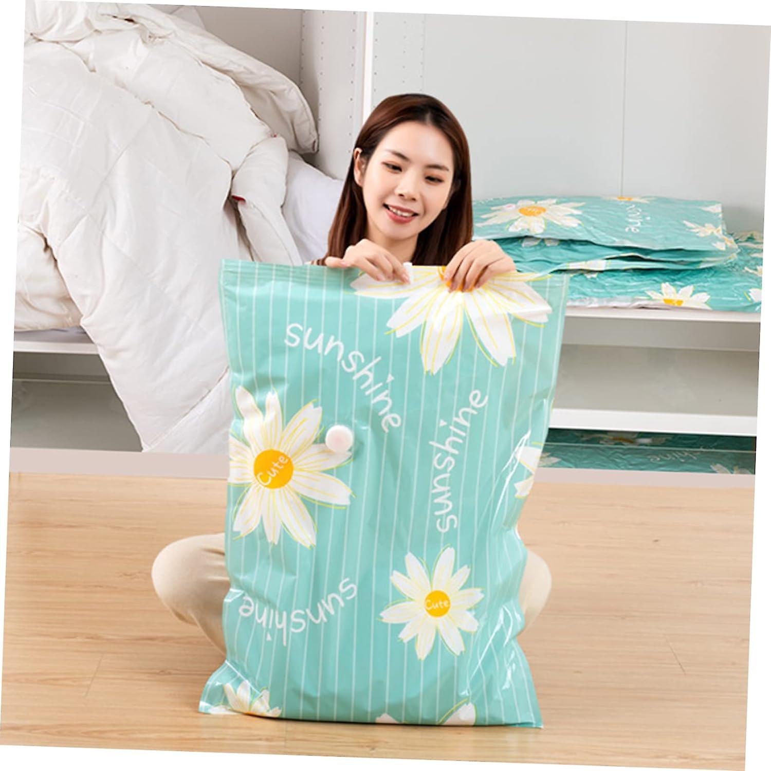 1 Set quilt compression bag Vacuum Bags hand pump vacuum space saver bags vacuum mattress bag clothi