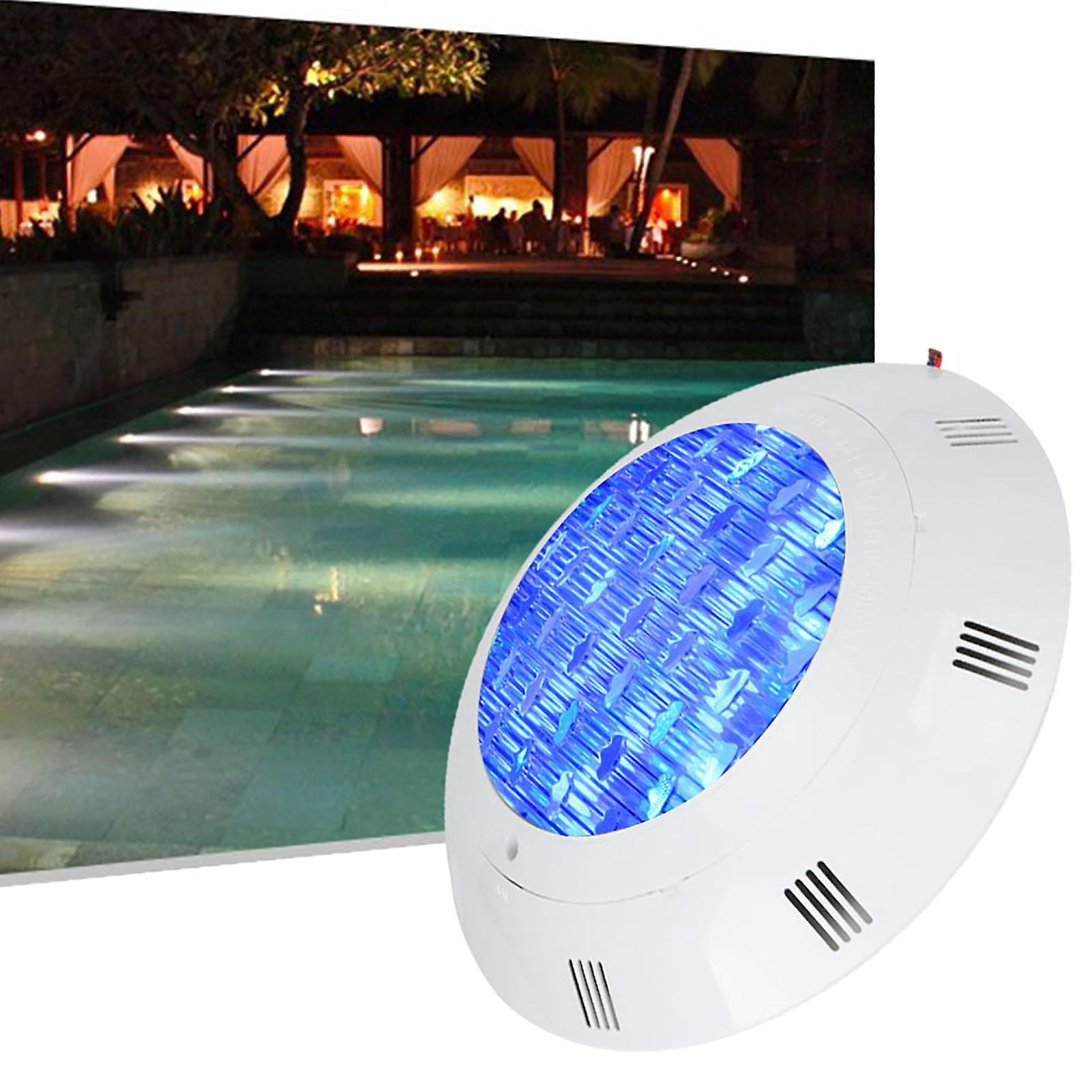 Ac12v 72w 360led Waterproof Pool Light Multicolor Rgb Underwater Lamp With Remote Control For Swimming Pool， Fountain， And Garden