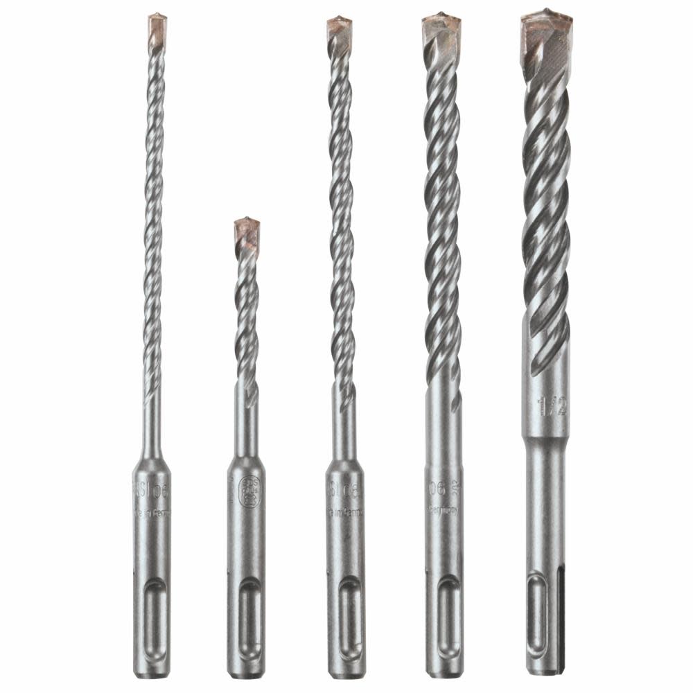 Bosch 5 Pc SDS-plus Bulldog Rotary Hammer Bit Set HCK005 from Bosch