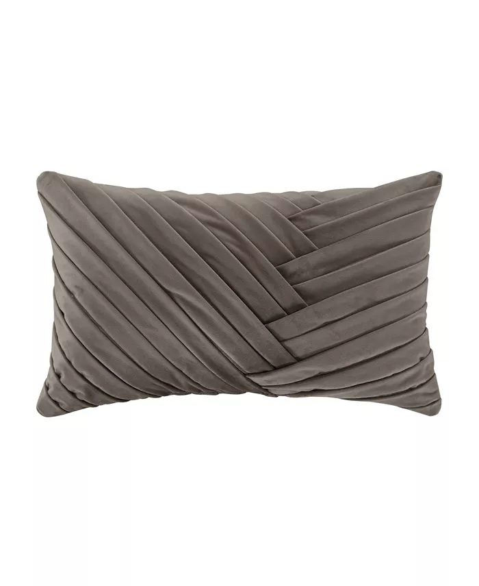 J Queen New York Cracked Ice Decorative Pillow， 12