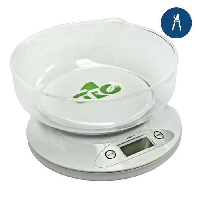 Grow1 Nutrient Digital Scale w/ bowl 2.5 lb.