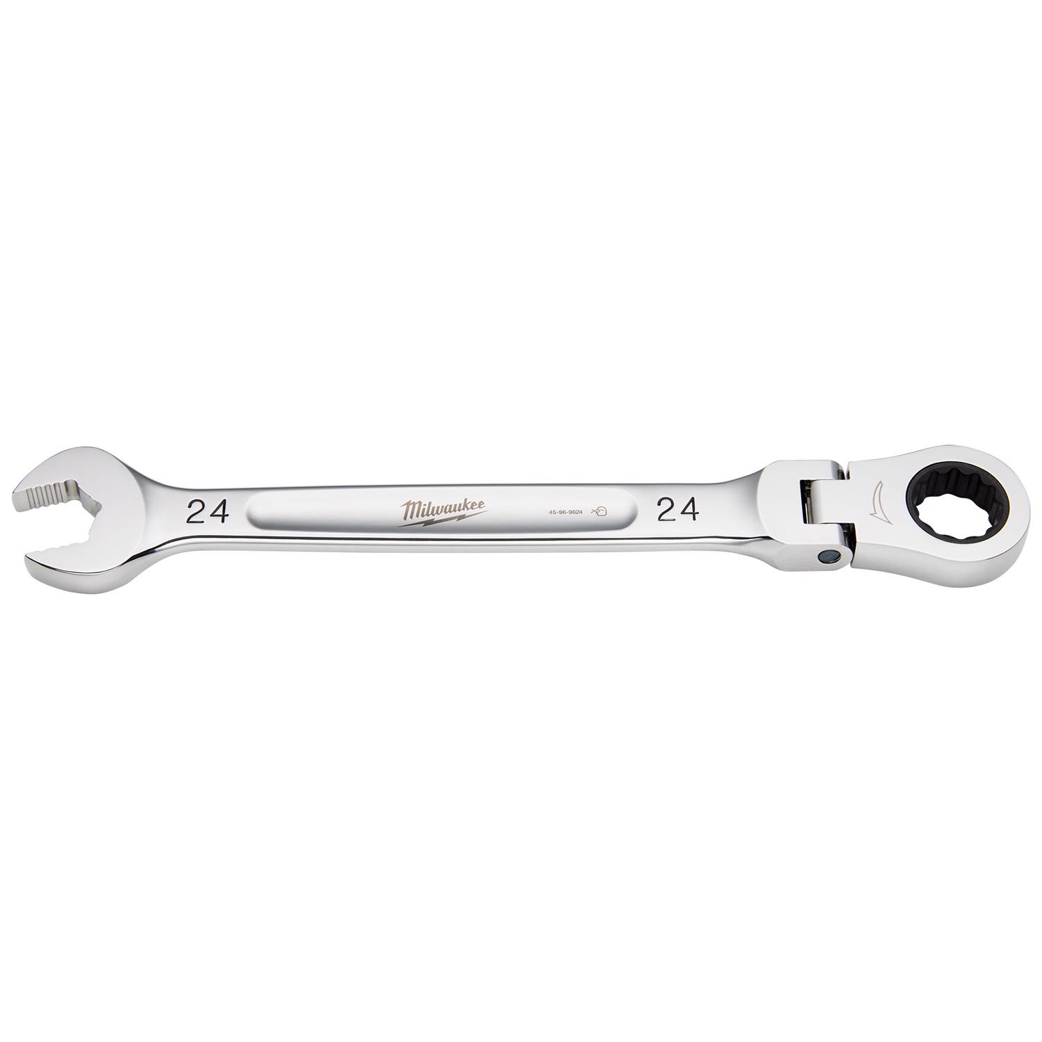 MW MAXBITE 24 mm X 24 mm 12 Point Metric Flex Head Combination Wrench 1 pc