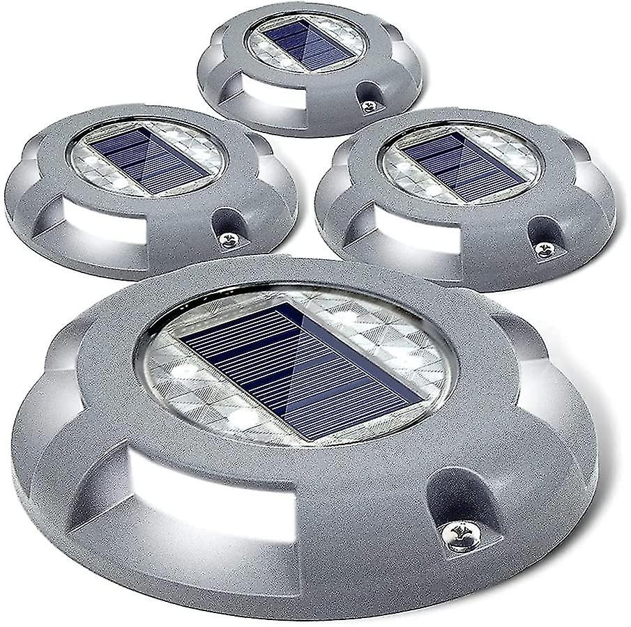 Solar Deck Lights Driveway Dock Light Led Solar Powered Outdoor Waterproof Road Markers