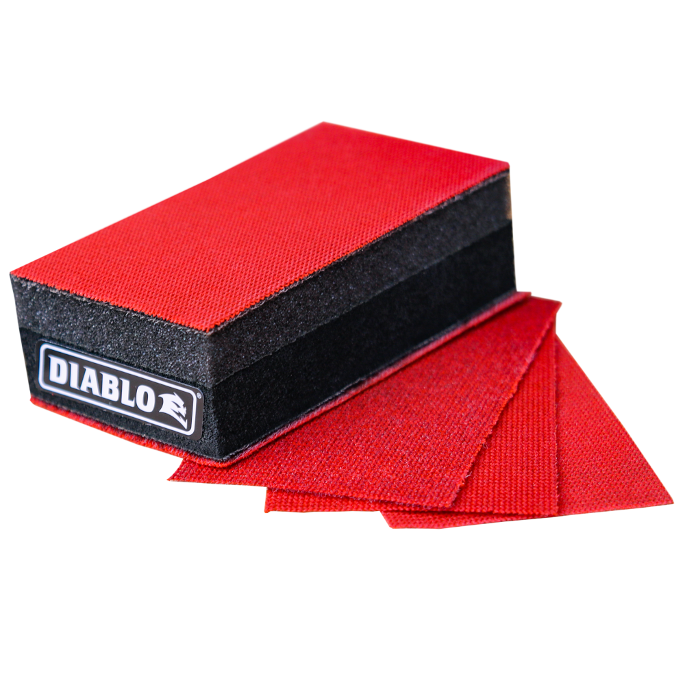 Diablo Tools  Hand Sanding Block 3 2/3 x 9 Reusable