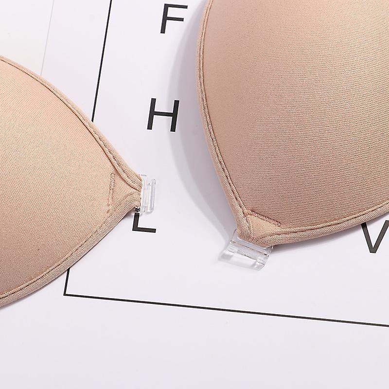 Born Pretty Sexy Women Invisible Push Up Bra Self-adhesive Silicone Bust Front Closure Sticky Bra Backless Strapless Bra