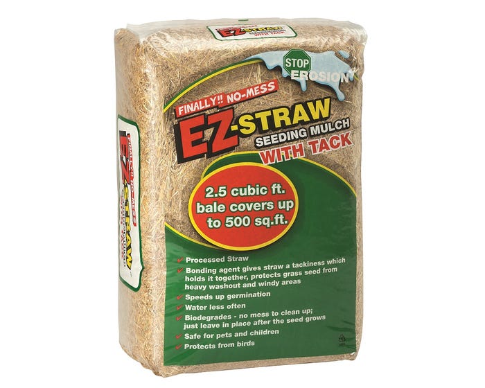 EZ-STRAW Seeding Mulch with Tackifier - MLEZSTRAWMULCH