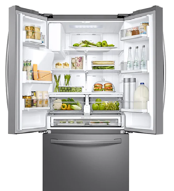 RF28R6201SRAA French Door Refrigerator with Twin Cooling Plus