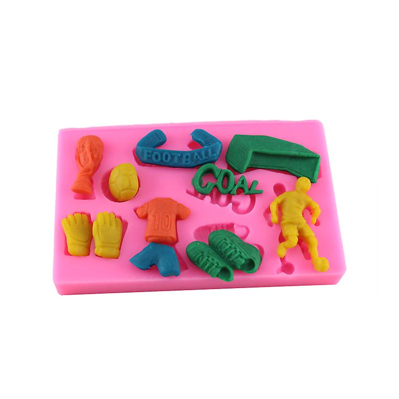 Football Shape Cake Decorating Mould - 1pc