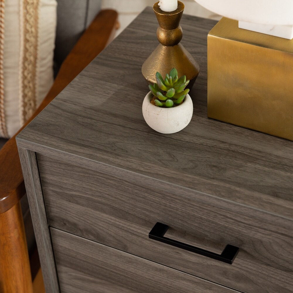Middlebrook Notto Mid century Nightstand (Set of 2)