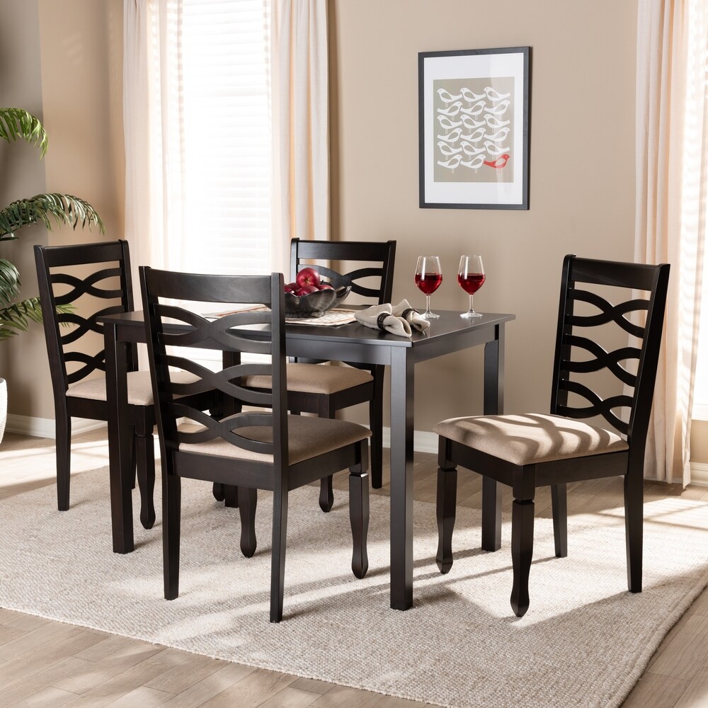 Modern and Contemporary 5 Piece Dining Set