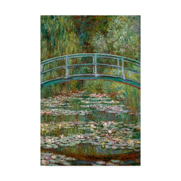 Trademark Fine Art claude O Monet x27 bridge Over A Pond Of Water Lilies x27 Canvas Art