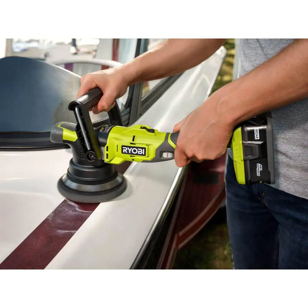 RYOBI PBF100B ONE+ 18V 5 in. Variable Speed Dual Action Polisher (Tool Only)