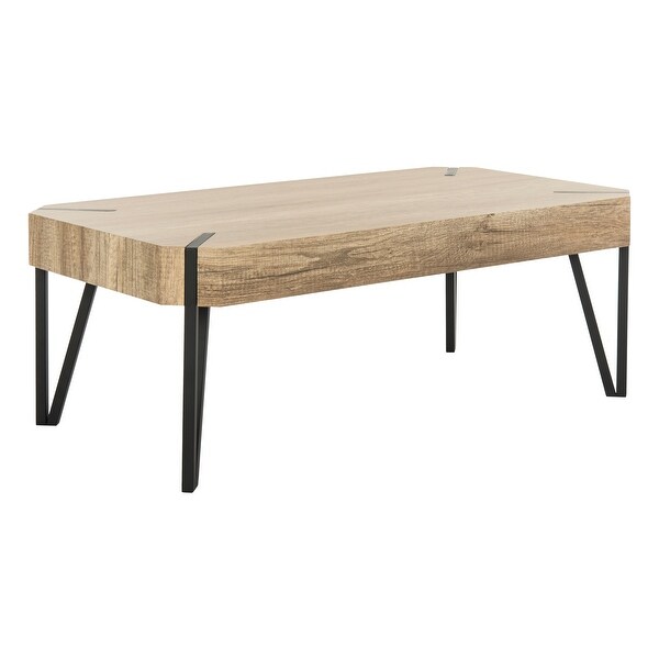 SAFAVIEH Liann Multi/ Brown Coffee Table - 43.3