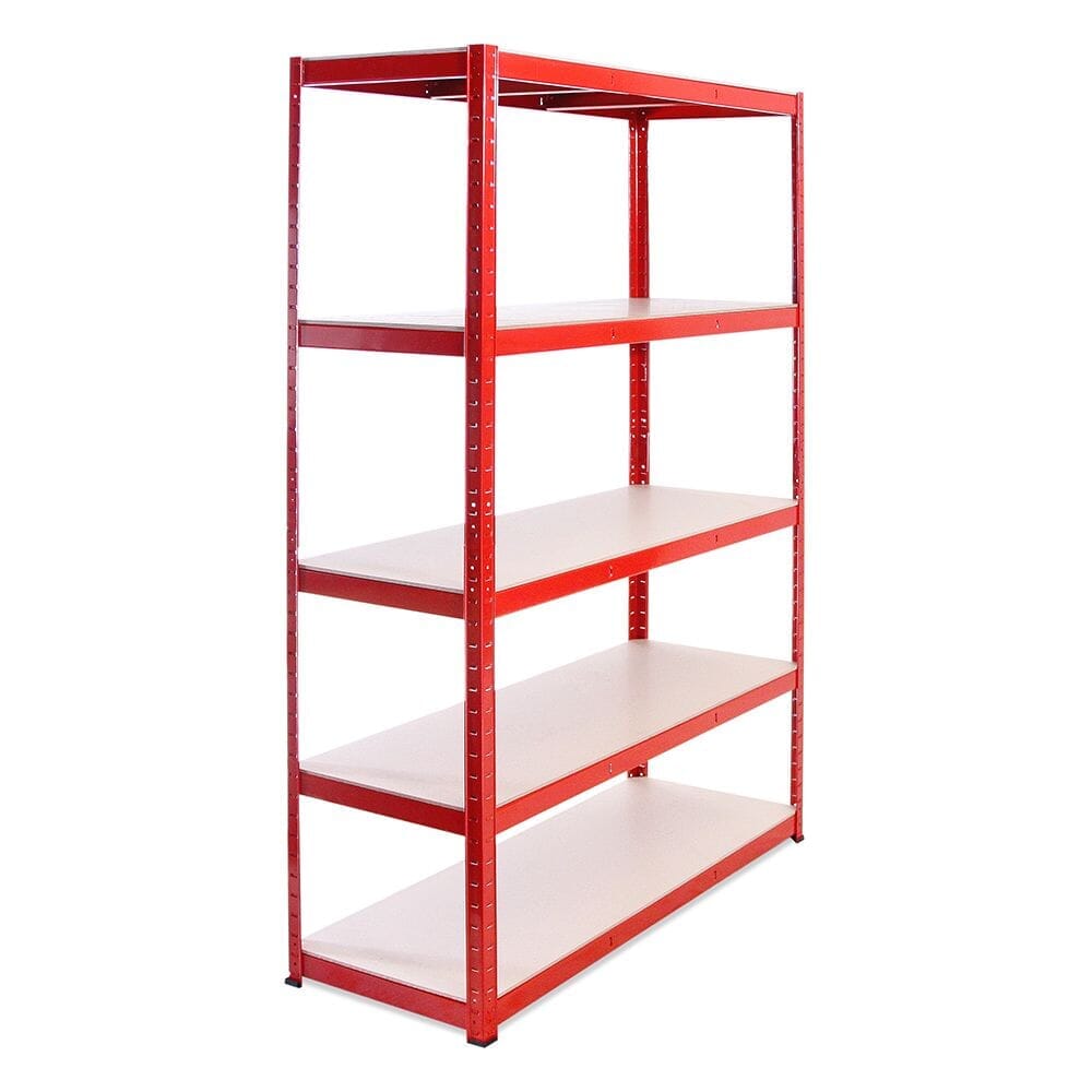 5 Tier Heavy Duty Boltless Shelving Unit (set of 2) Plus Workbench