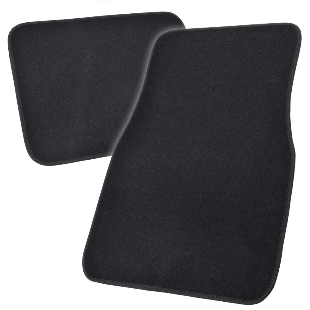 BDK Car Floor Mats 4 Pieces Carpet Protection - Universal Fit for Car， SUV， VA and Truck， Front and Rear