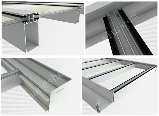 Outdoor Garden  Supplies  Aluminium Overkapping Patio Roof