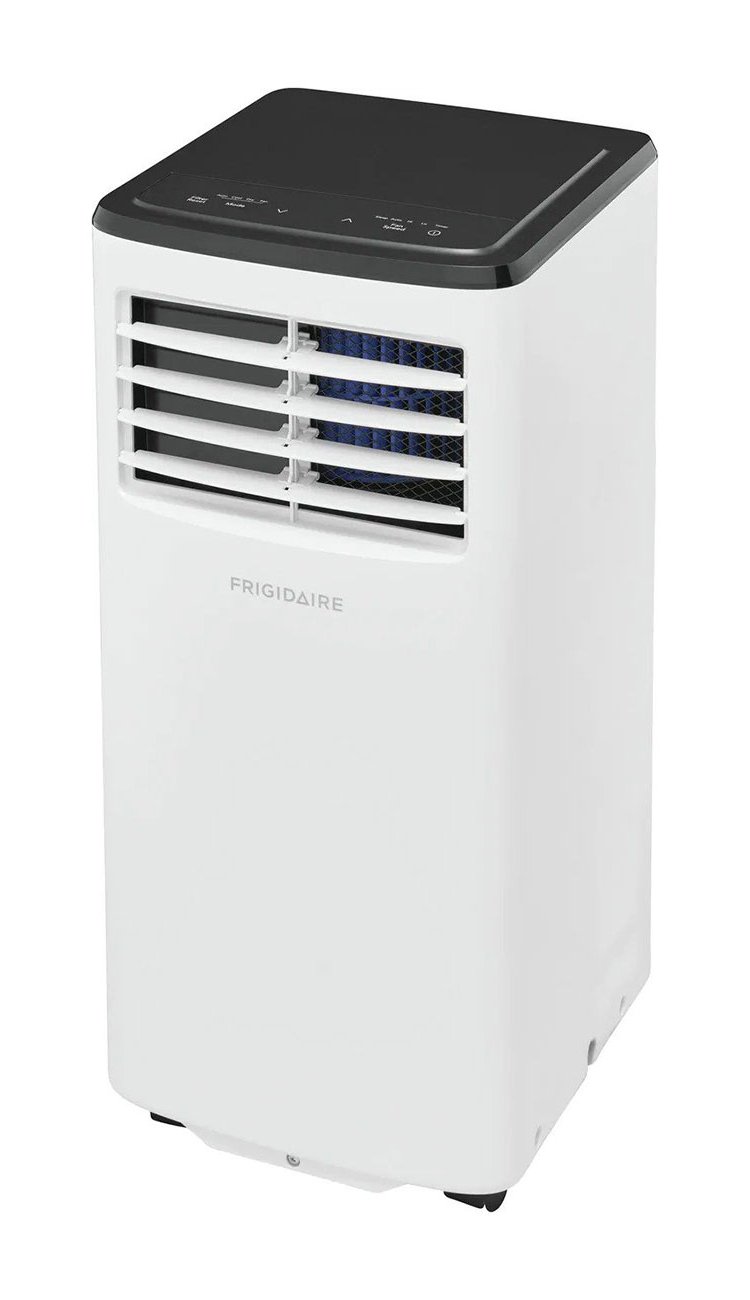 Frigidaire 8，000 BTU ASHRAE (5，500 BTU DOE) 115V White Portable Room Air Conditioner With Dehumidifier Mode