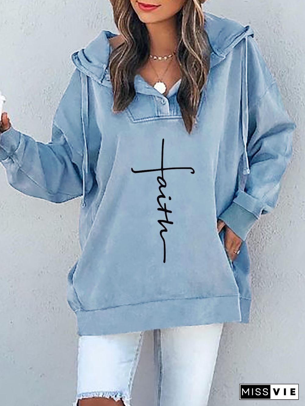 Plus size Casual Hoodies