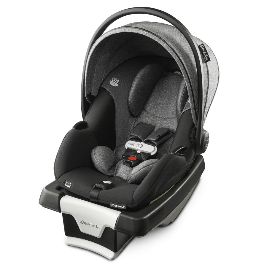 SecureMax Infant Car Seat with SensorSafe + SafeZone Load Leg Base