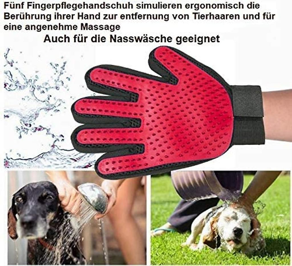 Animal Hair Glove - Fur Brush Depilatory Gloves Dog Brush Hair Remover Fur Grooming Dog Cat Fur Grooming Pet