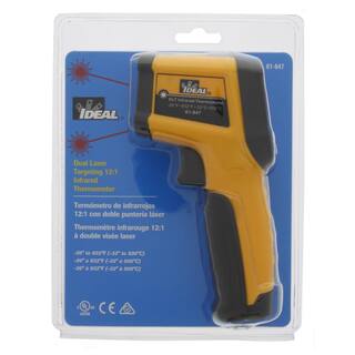 IDEAL 12:1 Infrared Dual Laser Thermometer 61-847