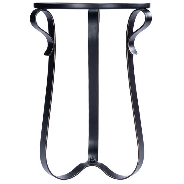 Butler Oddrya Metal and Glass End Table