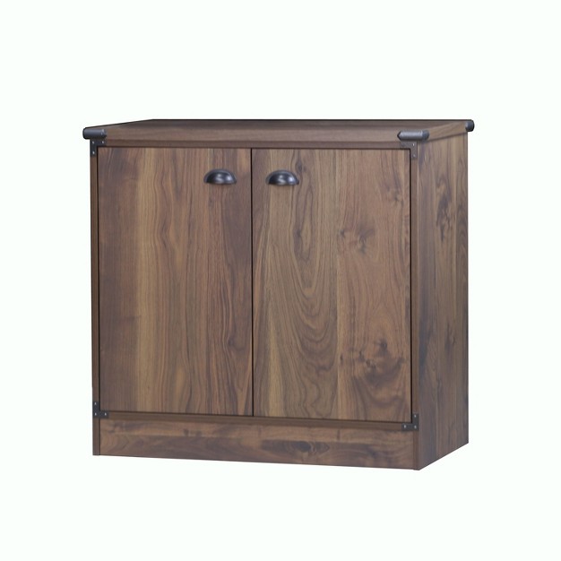 Saint Birch Vince 2 door Storage Cabinet Walnut