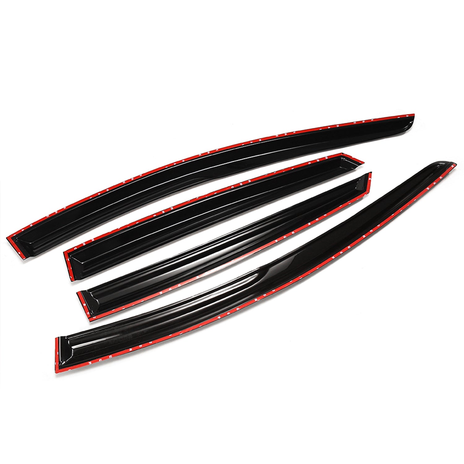 For 2012-2018 Ford Focus Smoke Window Vent Visor Sun Rain Guard Wind Deflectors