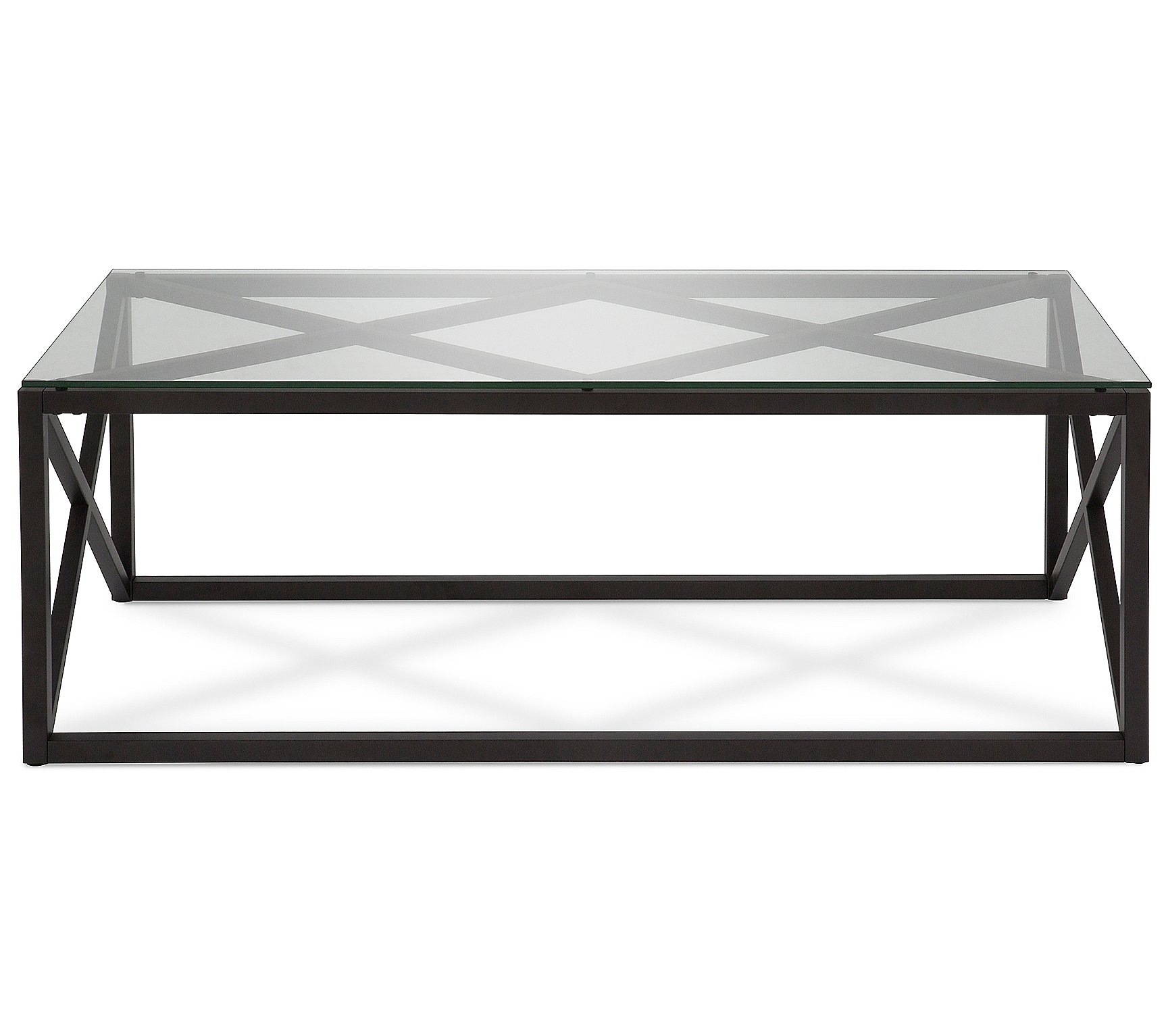 Hudson and Canal Dixon Coffee Table in BlackenedBronze