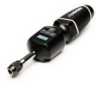 Husky 8-40 in.lbs. 14 in. Drive Electronic Torque Screwdriver H4DETSD