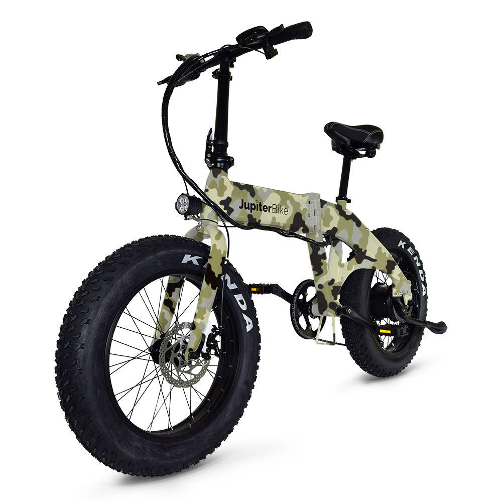 Jupiter Bike DEFIANT Foldable Fat Tire Electric Bike 48V 750W 10.4Ah