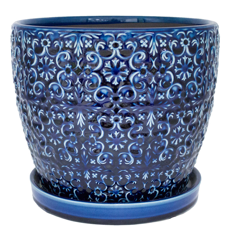 PLANTER MEDITER BLUE 12