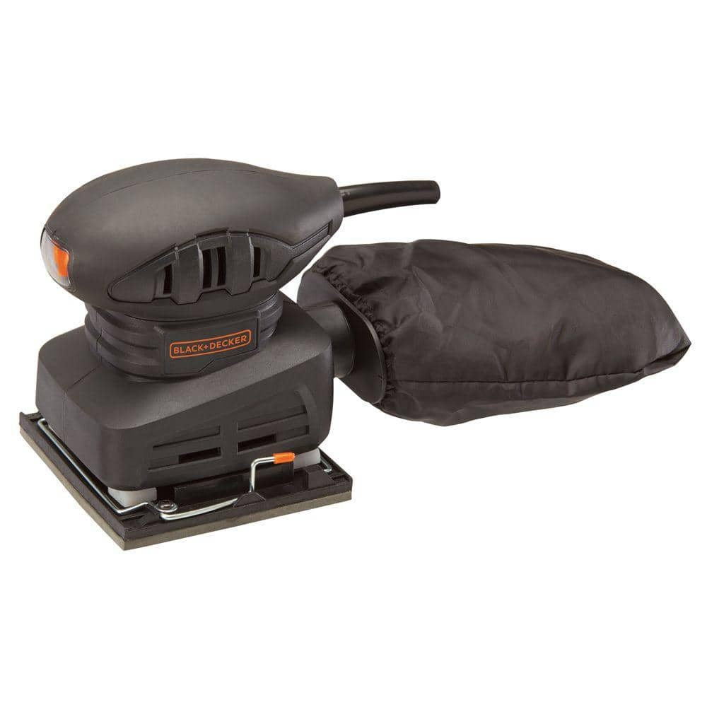 BLACK+DECKER 1/4 Sheet 1.5 Amp Corded Sander BDEQS15C