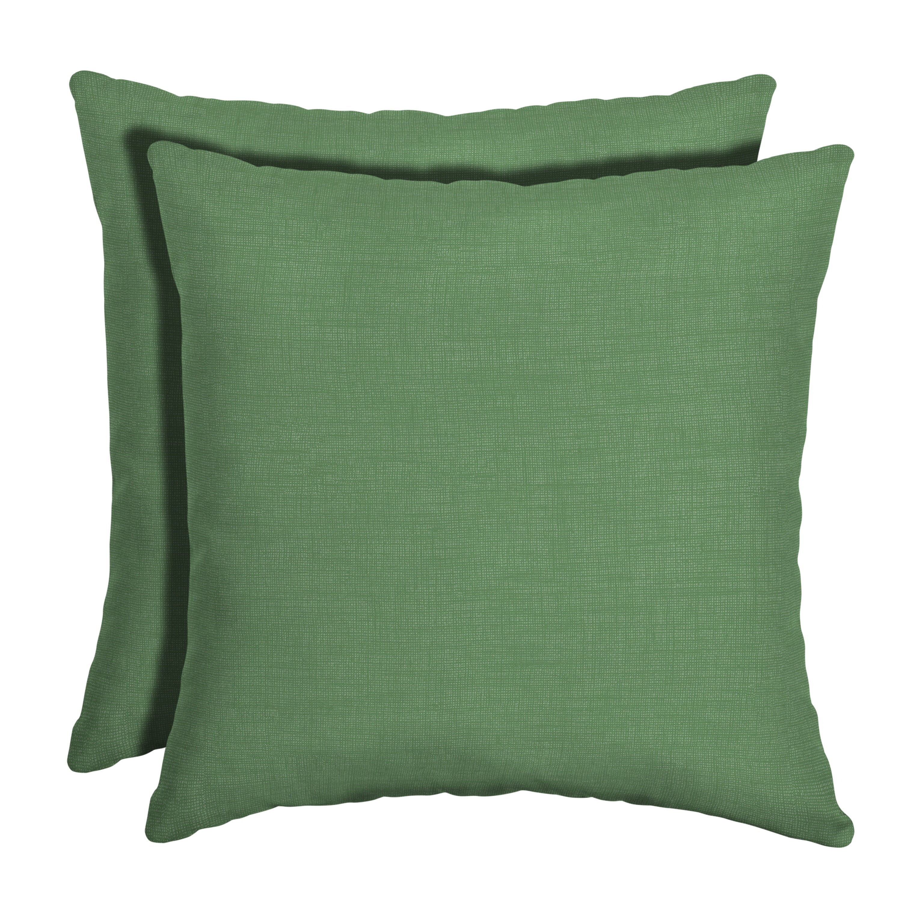 Arden Selections Outdoor Toss Pillow (2 Pack) 16 x 16, Moss Green Leala