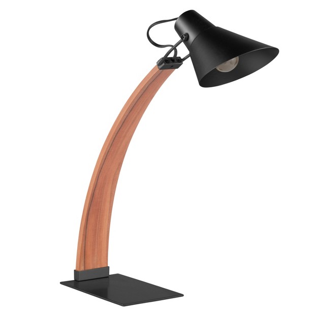 Noah Desk Lamp Wood black Lumisource