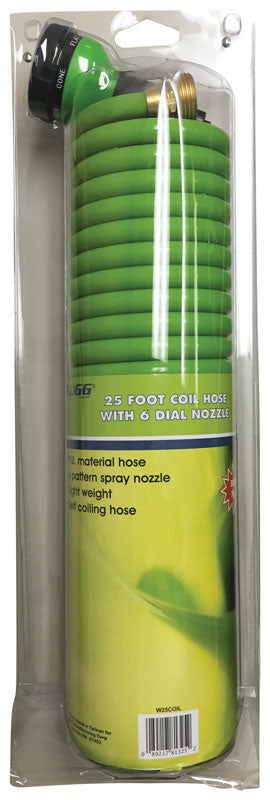 COIL HOSE W/NOZZLE 25'