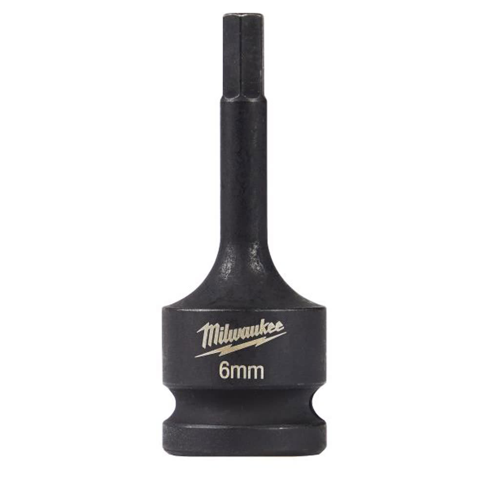 Milwaukee Shockwave Lineman's 1/2 Drive - 6mm Hex Bit Socket 49-66-5146 from Milwaukee