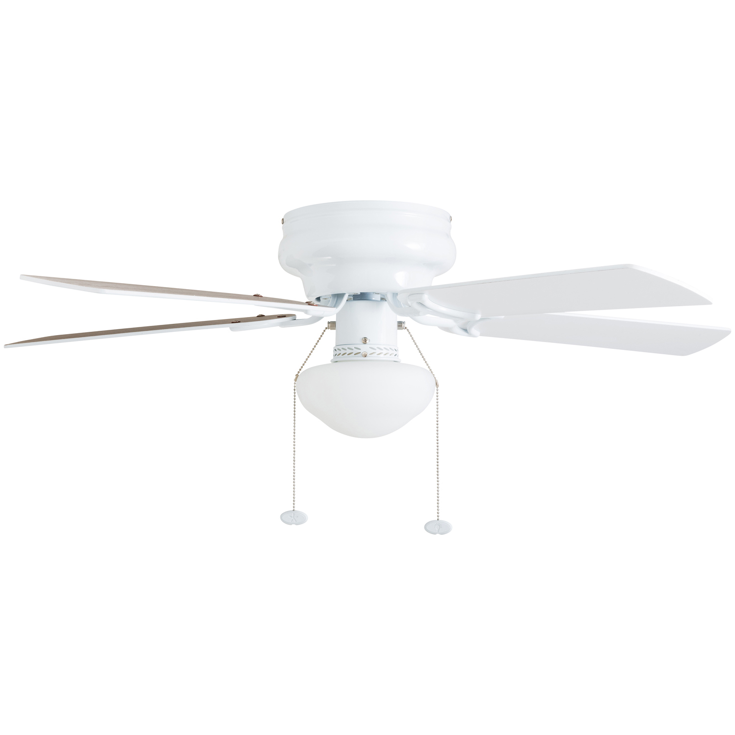 Prominence Home 42 Alvina Flush Mount Indoor White Ceiling Fan